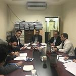 جلسه مشترک سازمان با شورای هماهنگي بیمه های استان 